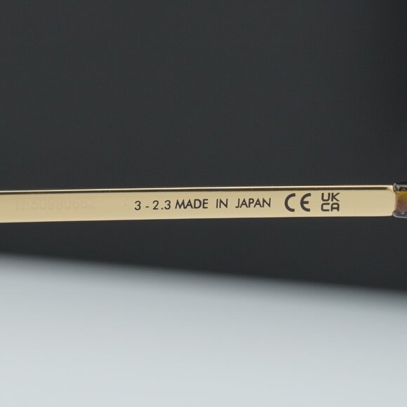 Dior CD DIAMONDO S5U B300 Rimless Rectangle Eyeglasses 52mm - Gold - Picture 5 of 11